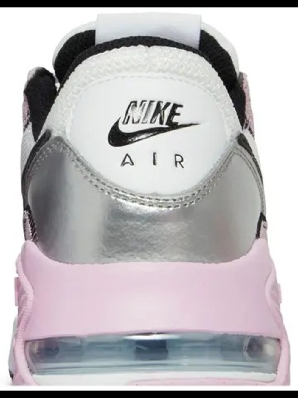 Nike Ladies Pink, White & Black Air Max Sneaker Size 9 - Picture 4 of 5